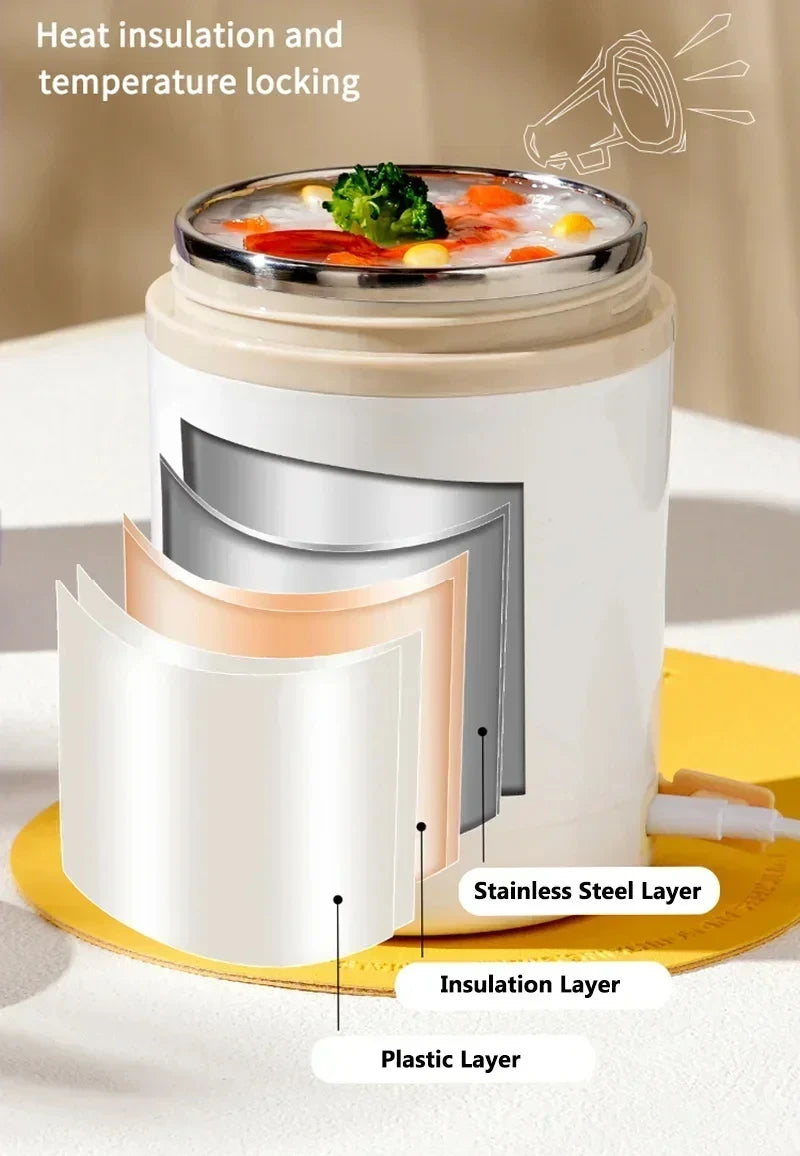 VYRON Portable Electric Lunch Box