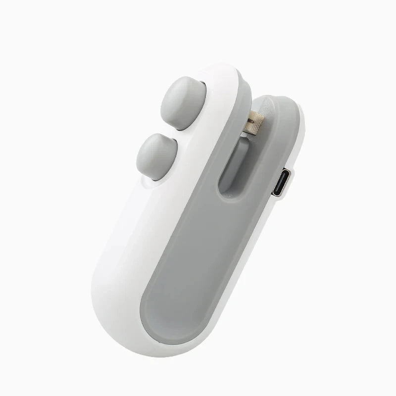USB Rechargeable Mini Bag Sealer – Keep Your Food Fresh in Seconds